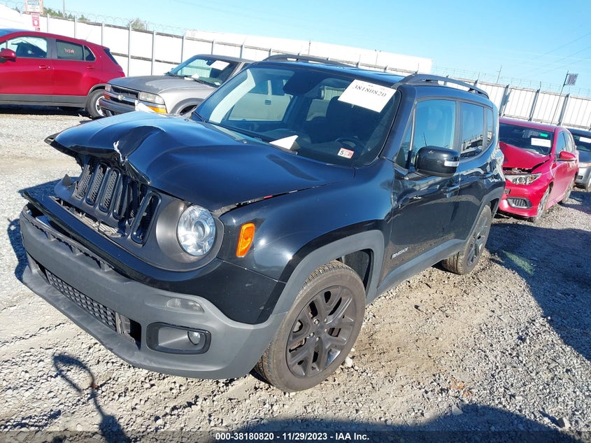VIN ZACCJABB0JPH08887 2018 JEEP RENEGADE LATITUDE