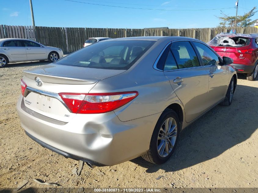 2017 TOYOTA CAMRY SE - 4T1BF1FKXHU337457
