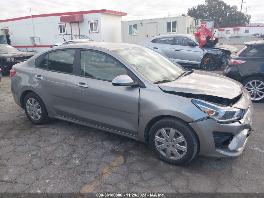 2022 KIA RIO LX/S - 3KPA24ADXNE491148