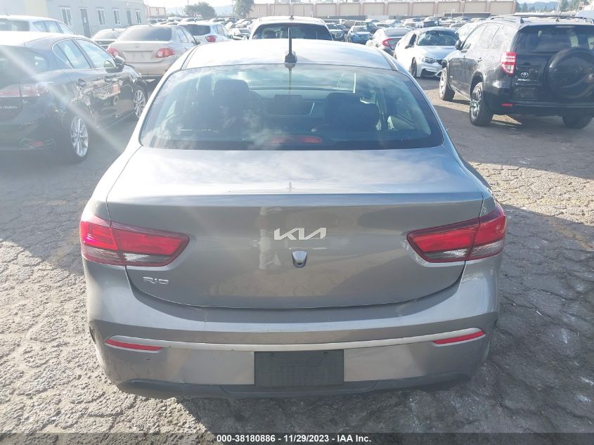 2022 KIA RIO LX/S - 3KPA24ADXNE491148