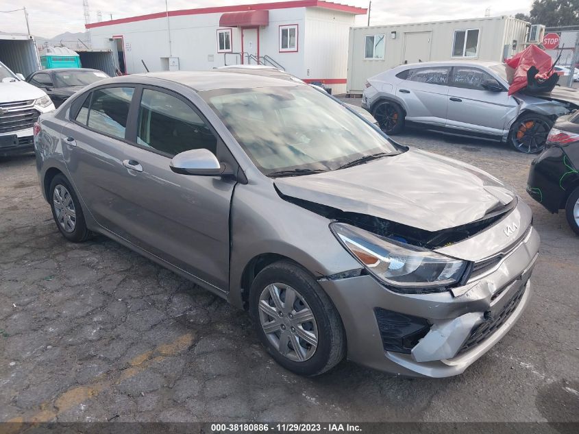 2022 KIA RIO LX/S - 3KPA24ADXNE491148