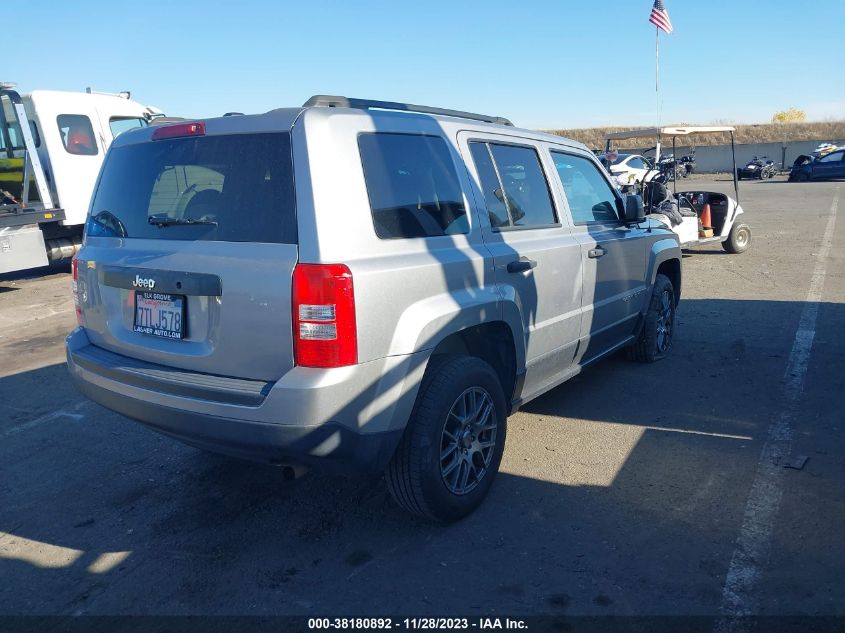 VIN 1C4NJPBB2GD698348 2016 JEEP PATRIOT no.4