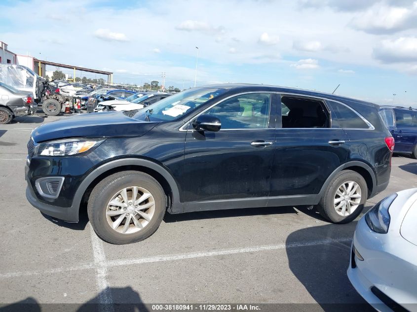 2017 KIA SORENTO LX/L - 5XYPG4A31HG217234