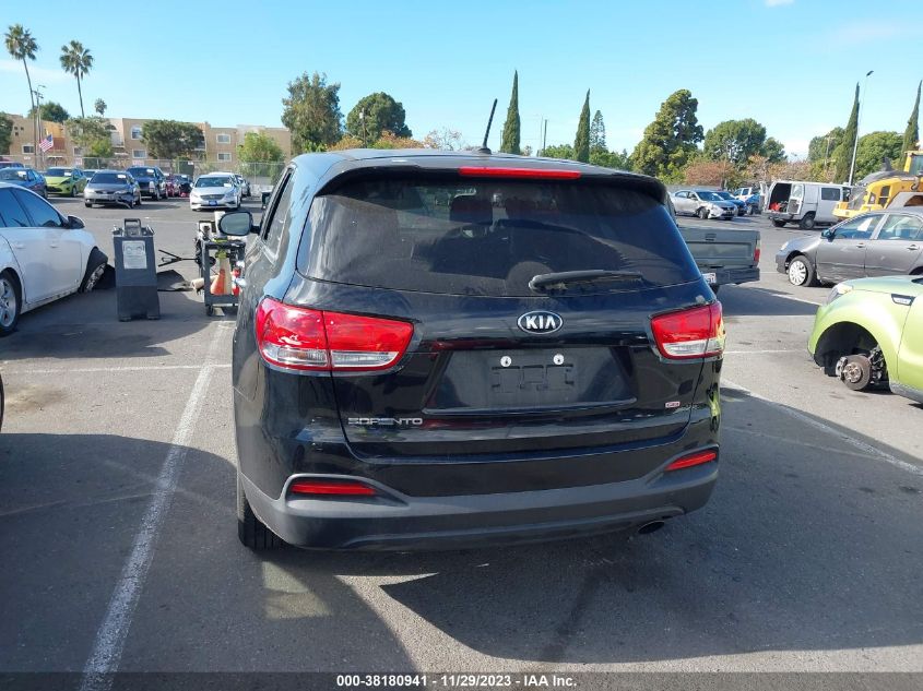 2017 KIA SORENTO LX/L - 5XYPG4A31HG217234