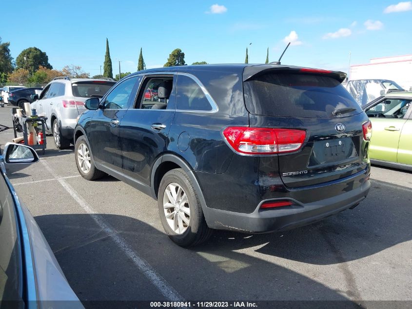 2017 KIA SORENTO LX/L - 5XYPG4A31HG217234