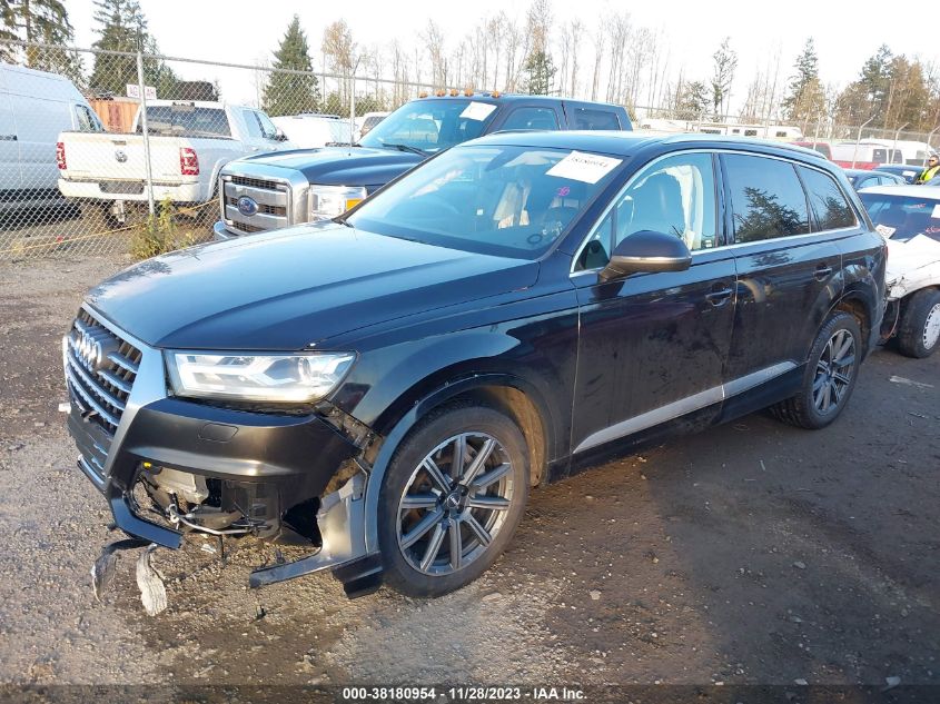 WA1LHAF72JD036146 2018 AUDI Q7, photo no. 2