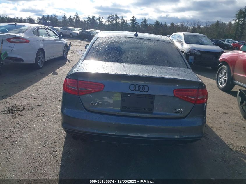 2015 AUDI A4 PREMIUM PLUS - WAUFFAFL3FN039920