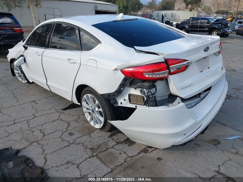 VIN 3FA6P0LU1LR113812 2020 FORD FUSION SE