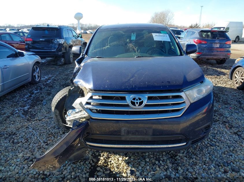 2013 TOYOTA HIGHLANDER PLUS/SE - 5TDBK3EH9DS241738