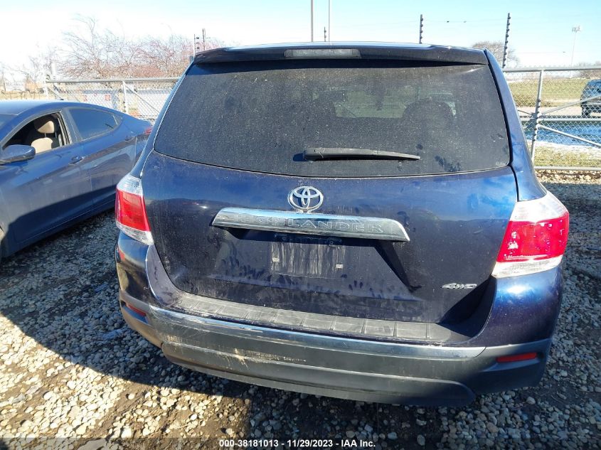 2013 TOYOTA HIGHLANDER PLUS/SE - 5TDBK3EH9DS241738