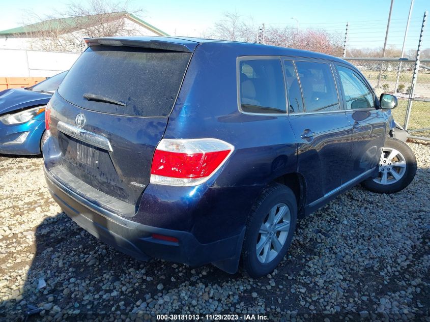 2013 TOYOTA HIGHLANDER PLUS/SE - 5TDBK3EH9DS241738