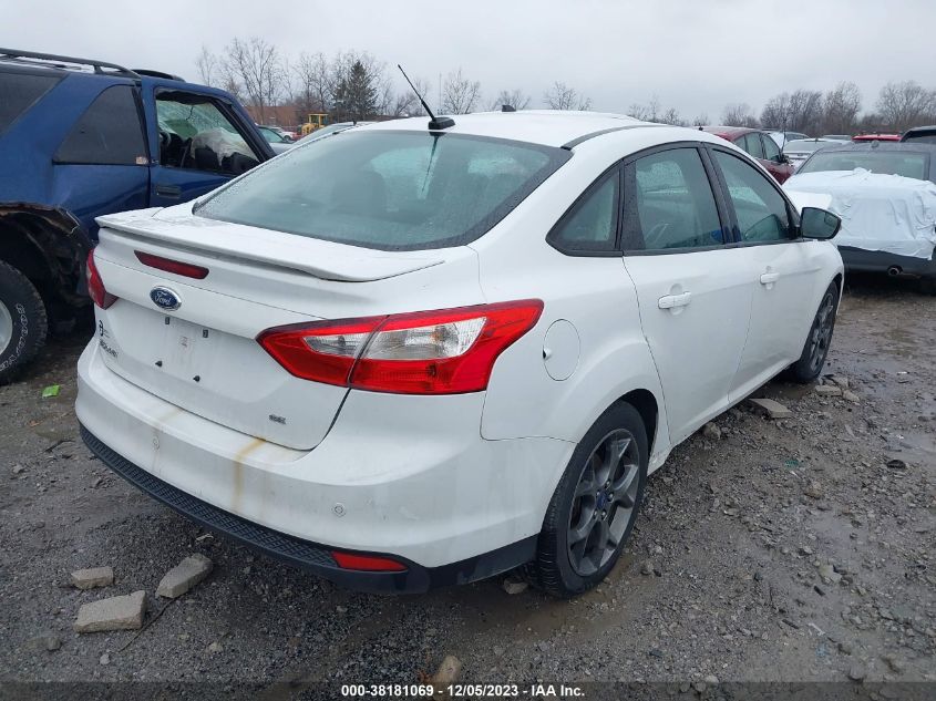 2014 FORD FOCUS SE - 1FADP3F20EL354104