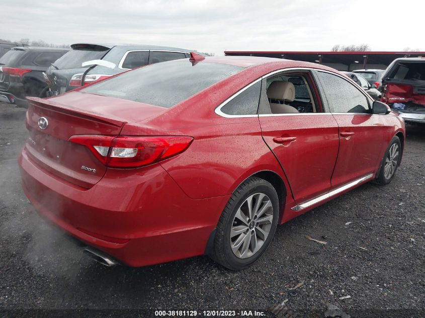 2017 HYUNDAI SONATA SPORT/LIMITED - 5NPE34AF7HH481399