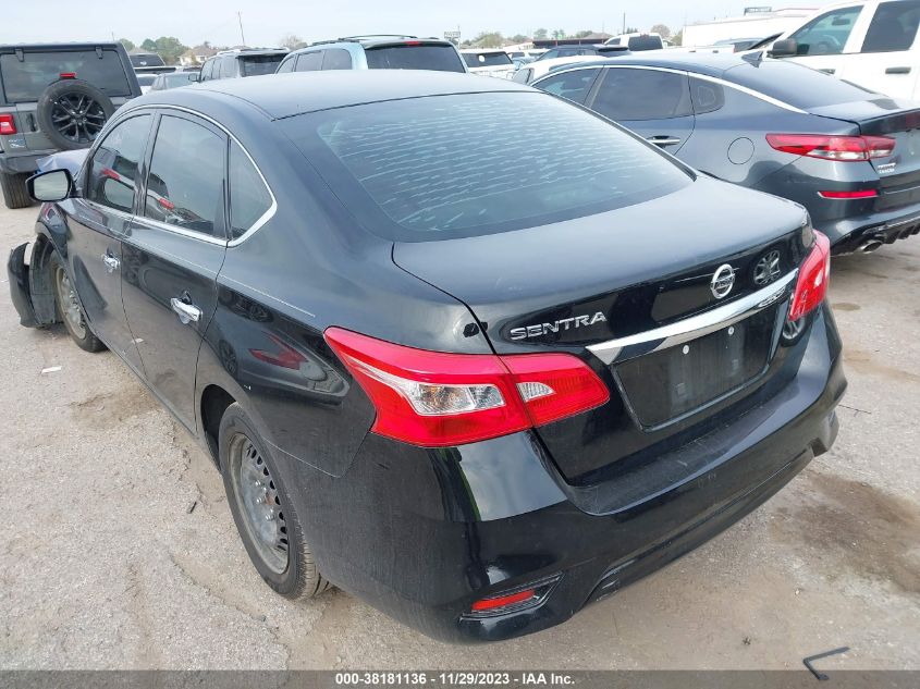 2017 NISSAN SENTRA S/SV/SR/SL - 3N1AB7AP8HY219263
