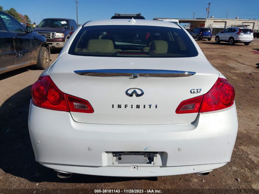 2013 INFINITI G37 JOURNEY JN1CV6AP7DM710107