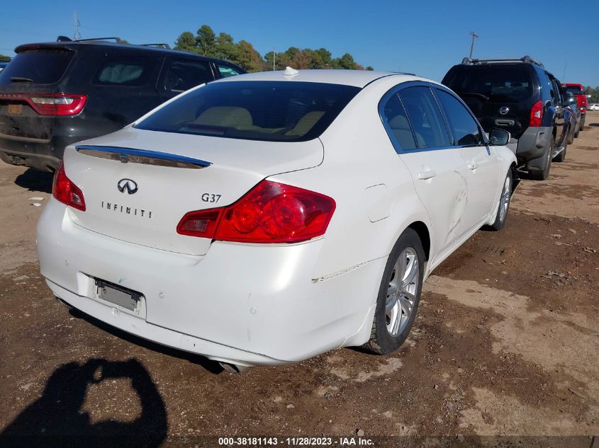 2013 INFINITI G37 JOURNEY JN1CV6AP7DM710107