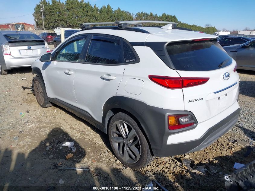 2021 HYUNDAI KONA ULTIMATE - KM8K5CA53MU654717