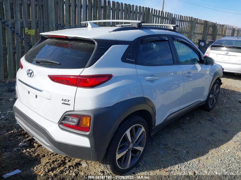 2021 HYUNDAI KONA ULTIMATE - KM8K5CA53MU654717