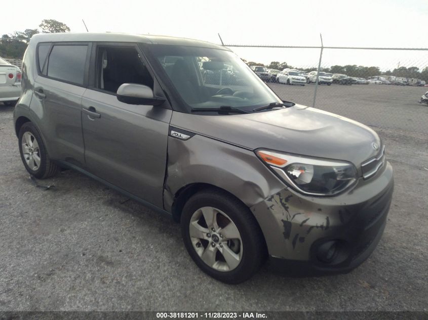 KNDJN2A29H7412549 KIA SOUL BASE 2017