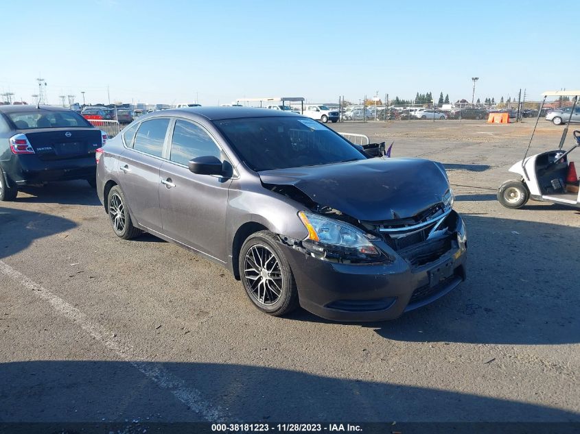 2014 NISSAN SENTRA FE+ S/FE+ SV/S/SL/SR/SV - 1N4AB7AP4EN850765