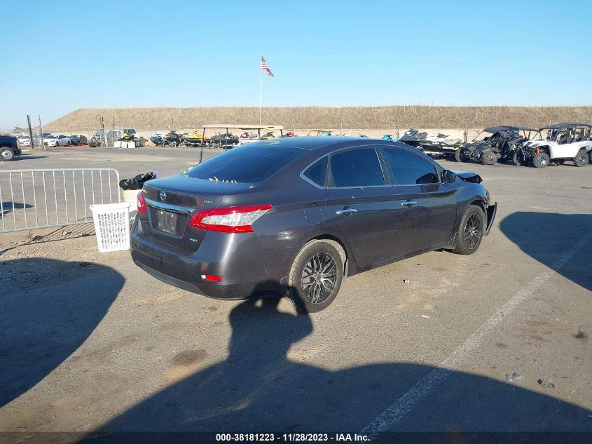 2014 NISSAN SENTRA FE+ S/FE+ SV/S/SL/SR/SV - 1N4AB7AP4EN850765