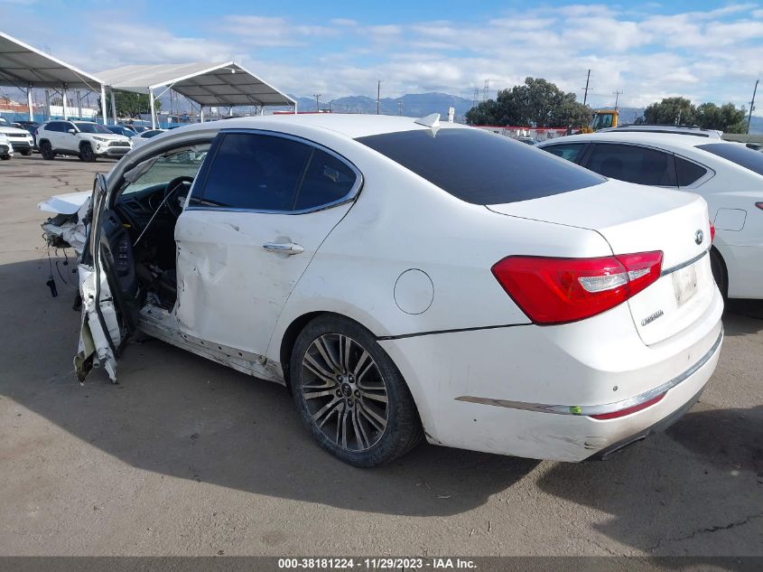 2015 KIA CADENZA PREMIUM KNALN4D75F5169775