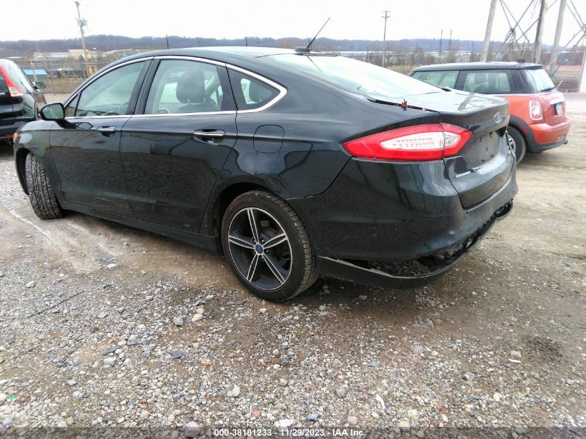 2014 FORD FUSION SE - 3FA6P0HD8ER199843