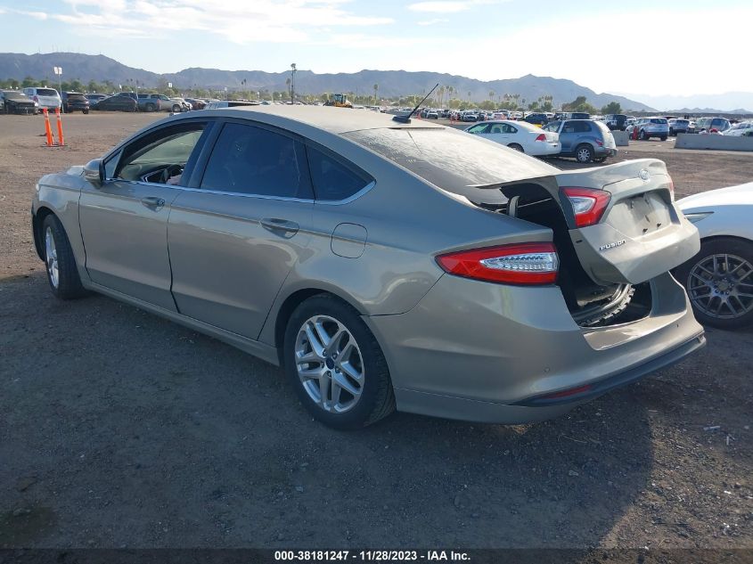 2015 FORD FUSION SE - 3FA6P0H74FR146990