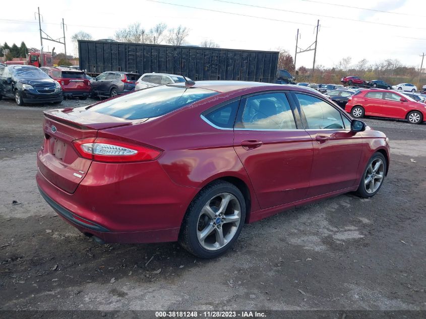 2013 FORD FUSION SE - 3FA6P0HR8DR101081