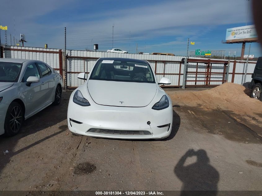 2022 TESLA MODEL Y - 7SAYGDEE4NF372169