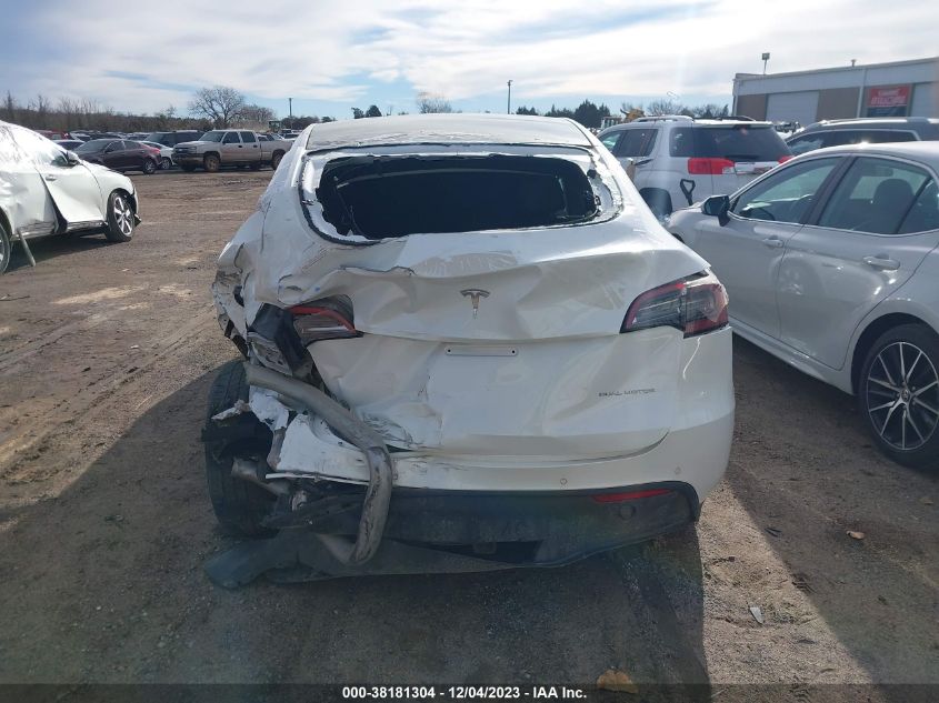 2022 TESLA MODEL Y - 7SAYGDEE4NF372169