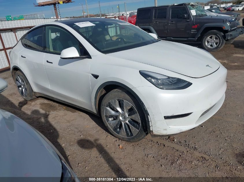 2022 TESLA MODEL Y - 7SAYGDEE4NF372169