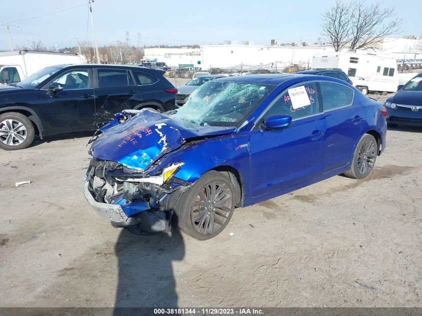 2019 ACURA ILX PREMIUM A-SPEC/TECHNOLOGY - 19UDE2F88KA006445