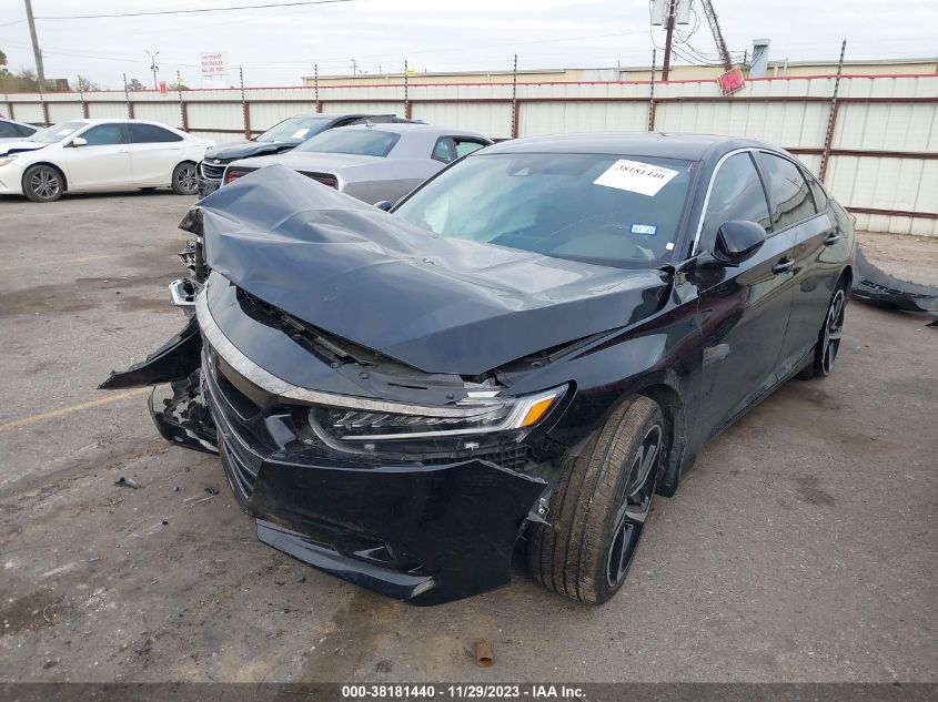 2022 HONDA ACCORD SPORT - 1HGCV1F31NA110077