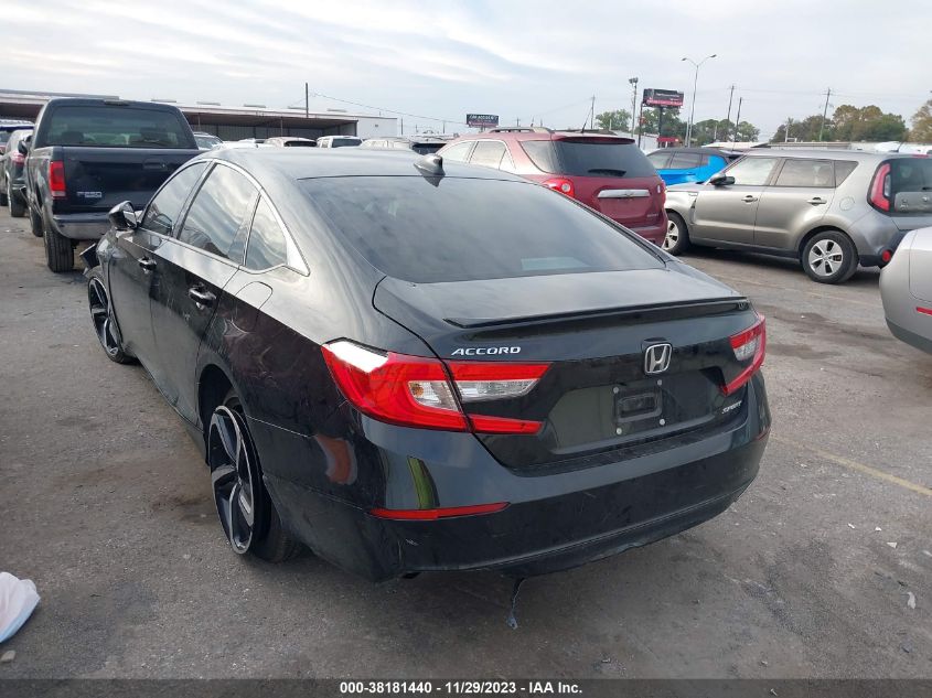 2022 HONDA ACCORD SPORT - 1HGCV1F31NA110077
