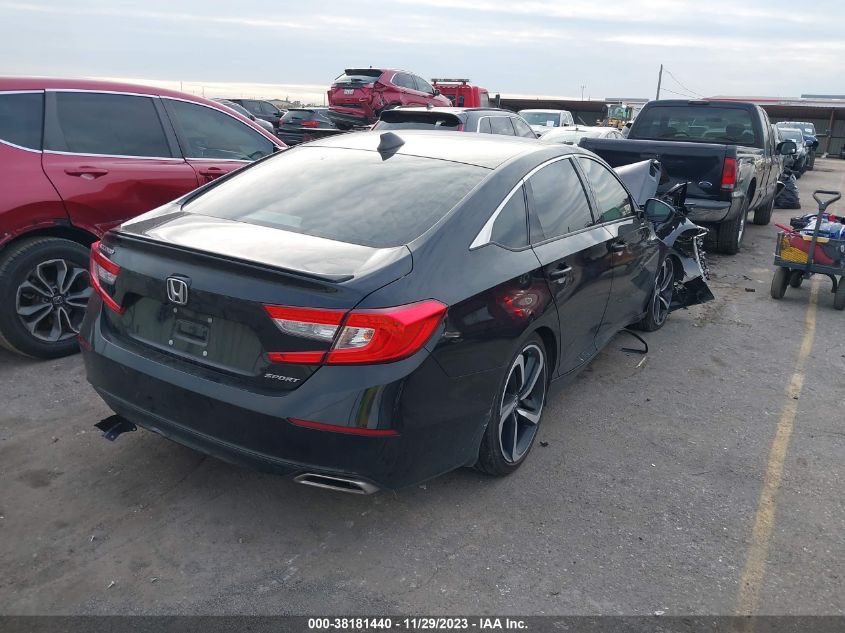 2022 HONDA ACCORD SPORT - 1HGCV1F31NA110077