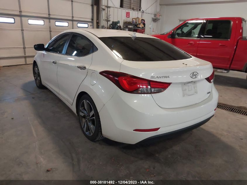 2014 HYUNDAI ELANTRA LIMITED - 5NPDH4AE6EH504140