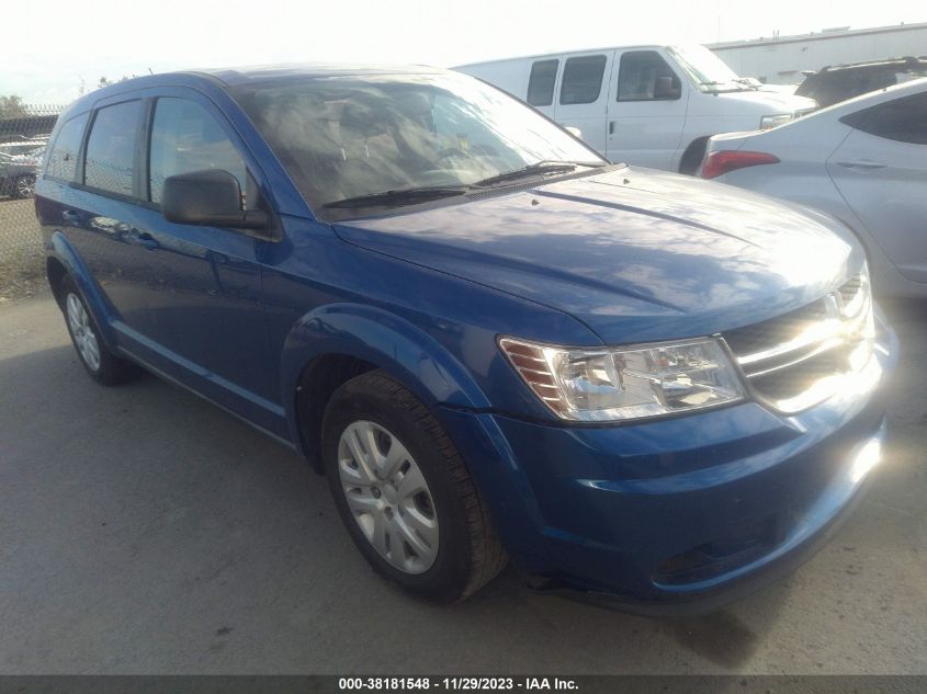 2015 DODGE JOURNEY SE - 3C4PDCAB3FT587536
