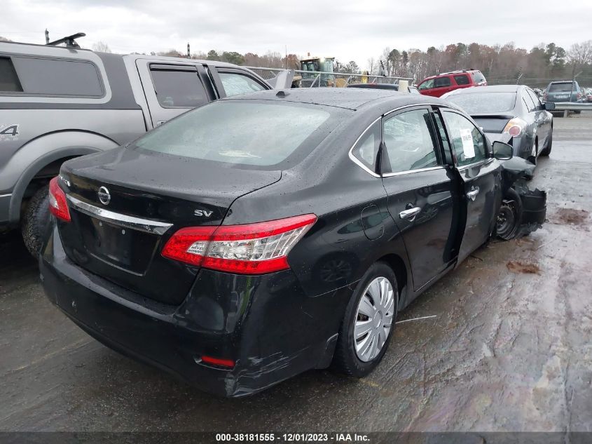 2015 NISSAN SENTRA S/SV/SR/SL - 3N1AB7AP7FL694462