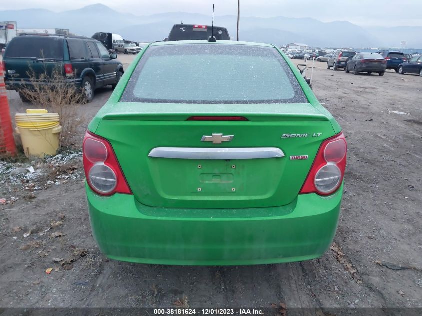 2015 CHEVROLET SONIC LT - 1G1JC5SB6F4130270