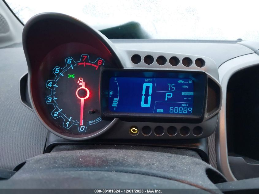 2015 CHEVROLET SONIC LT - 1G1JC5SB6F4130270