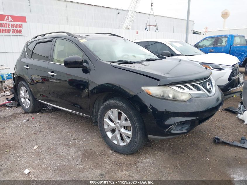 2013 NISSAN MURANO SL - JN8AZ1MU7DW200300