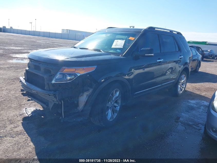 2014 FORD EXPLORER LIMITED - 1FM5K7F80EGB73551
