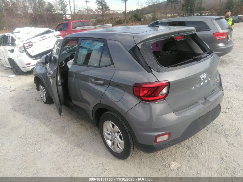 2021 HYUNDAI VENUE SE - KMHRB8A32MU069579