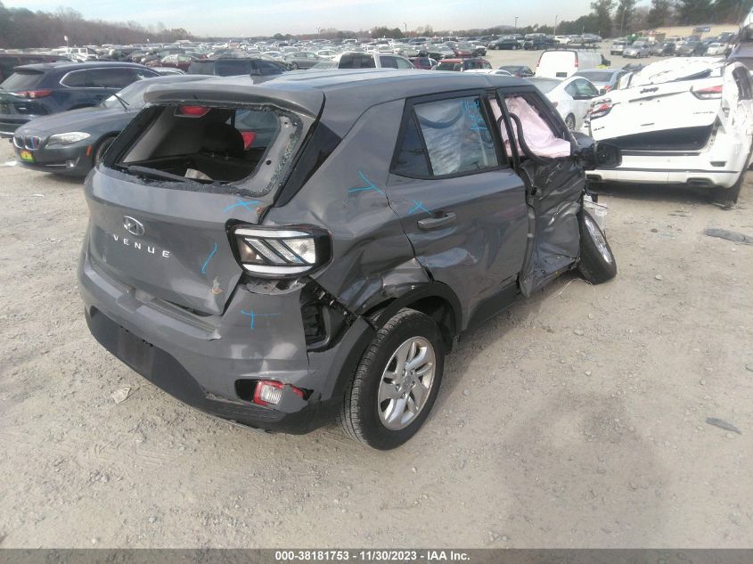 2021 HYUNDAI VENUE SE - KMHRB8A32MU069579