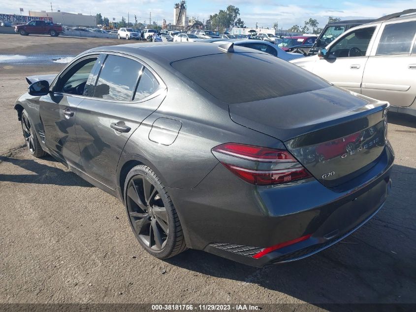 2023 GENESIS G70 PRESTIGE - KMTG34TA5PU111973