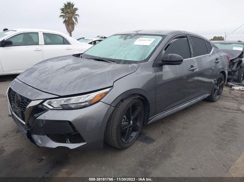 2022 NISSAN SENTRA SR - 3N1AB8DV6NY254461