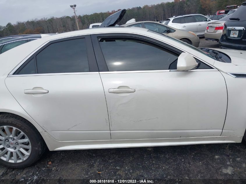 2013 CADILLAC CTS LUXURY - 1G6DE5E59D0157006