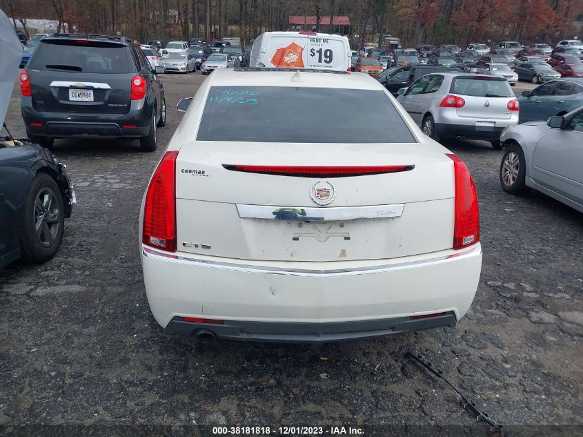 2013 CADILLAC CTS LUXURY - 1G6DE5E59D0157006