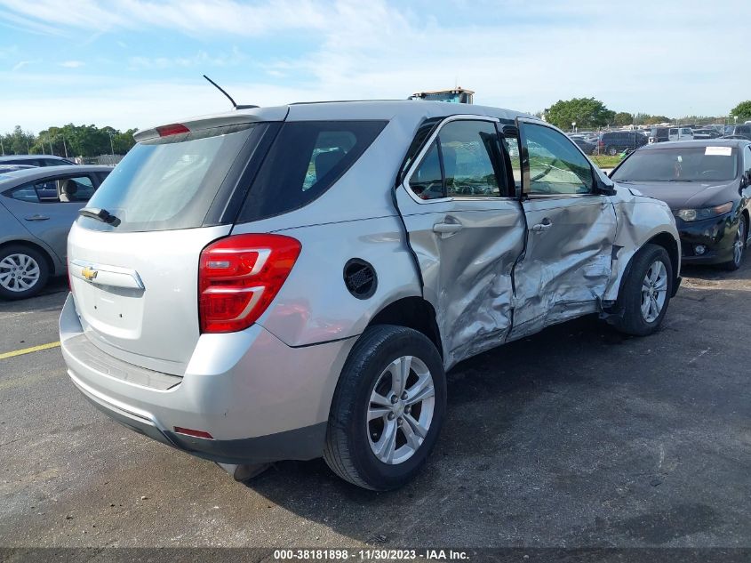 VIN 2GNALBEK9H6104403 2017 CHEVROLET EQUINOX LS
